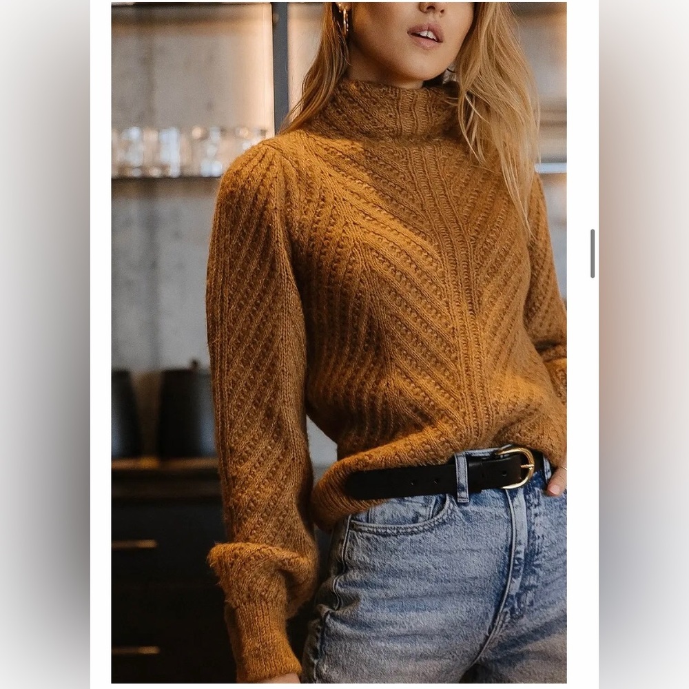 Bohme Vero Moda Mock Neck Sweater